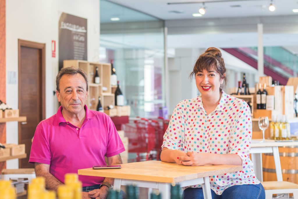 equipo enológico. félix gonzález y Marta arias