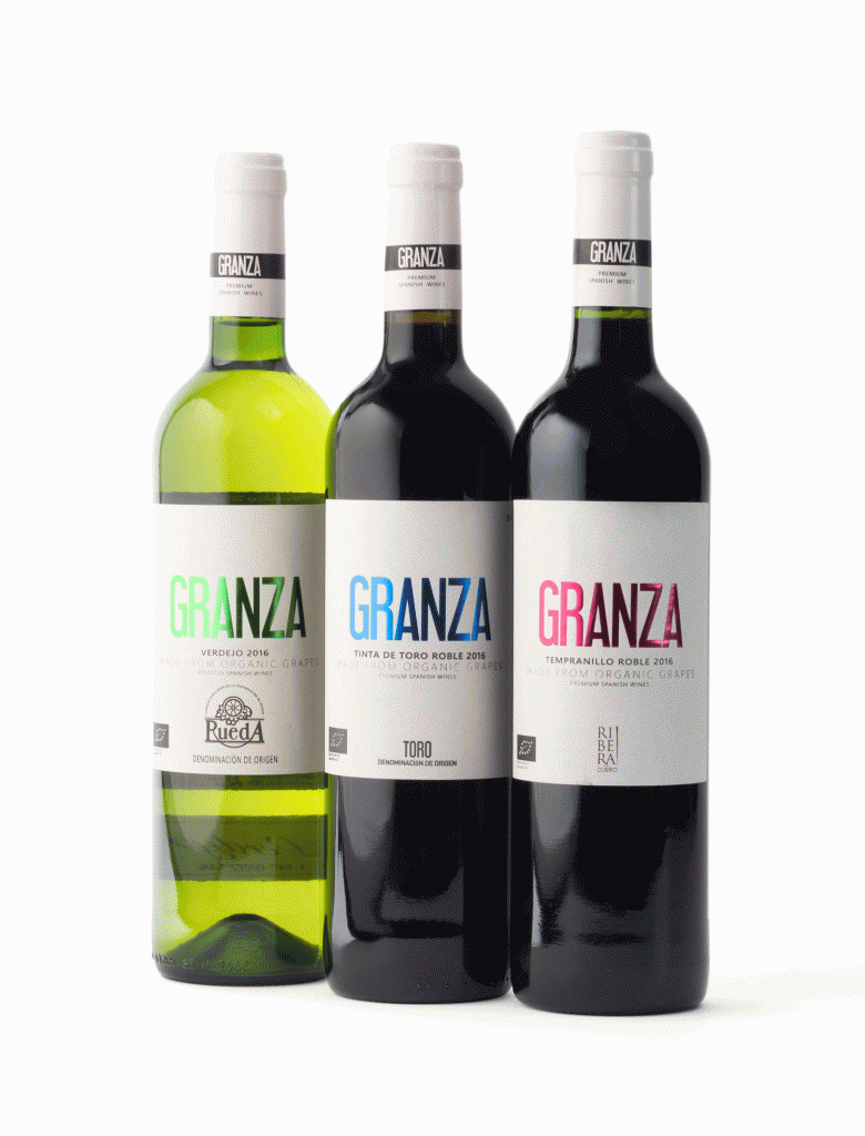 Lote de vinos GRANZA - Vino ecológico Ribera del Duero, Rueda y Toro. 
