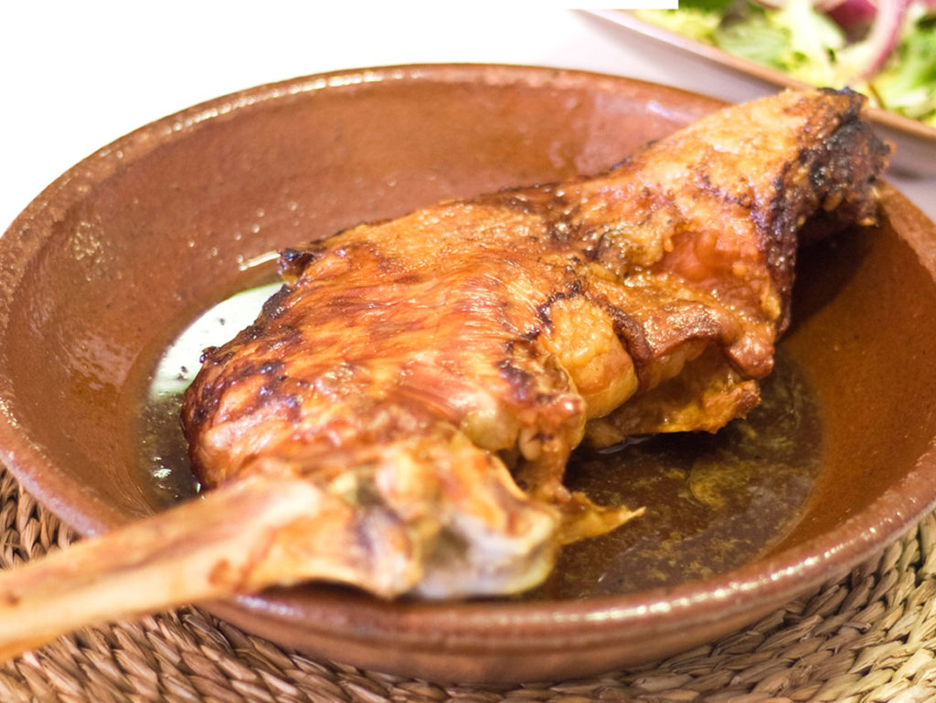 comer lechazo en la ribera del duero