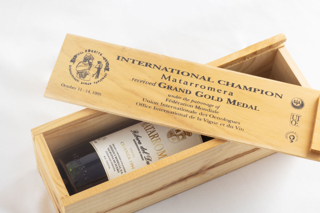 matarromera 1994 elegido mejor vino del mundo International Wine Competition