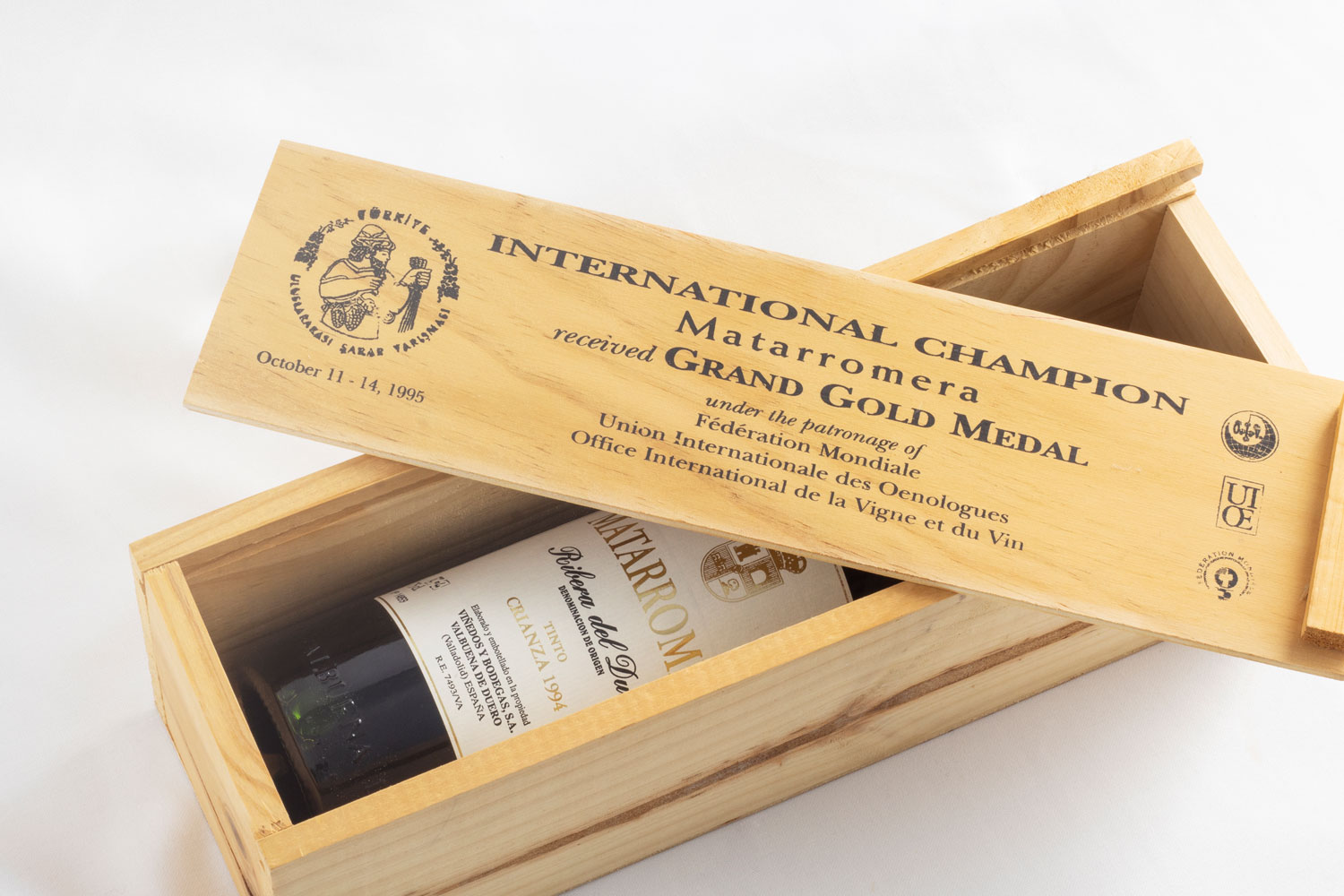 matarromera 1994 elegido mejor vino del mundo International Wine Competition