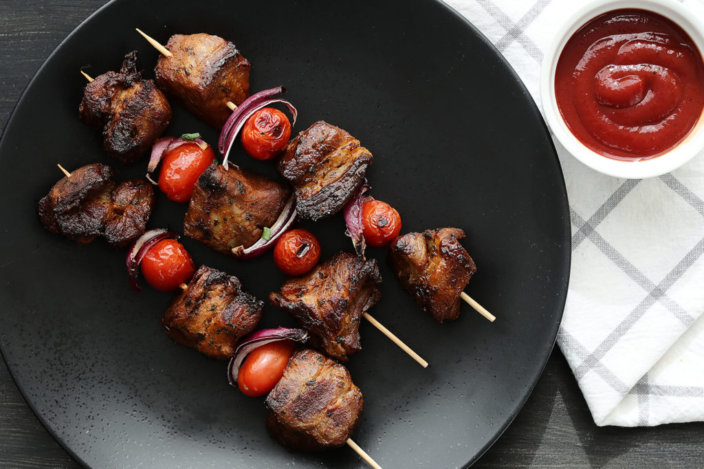BROCHETAS A LA PARILLA EUROCOPA