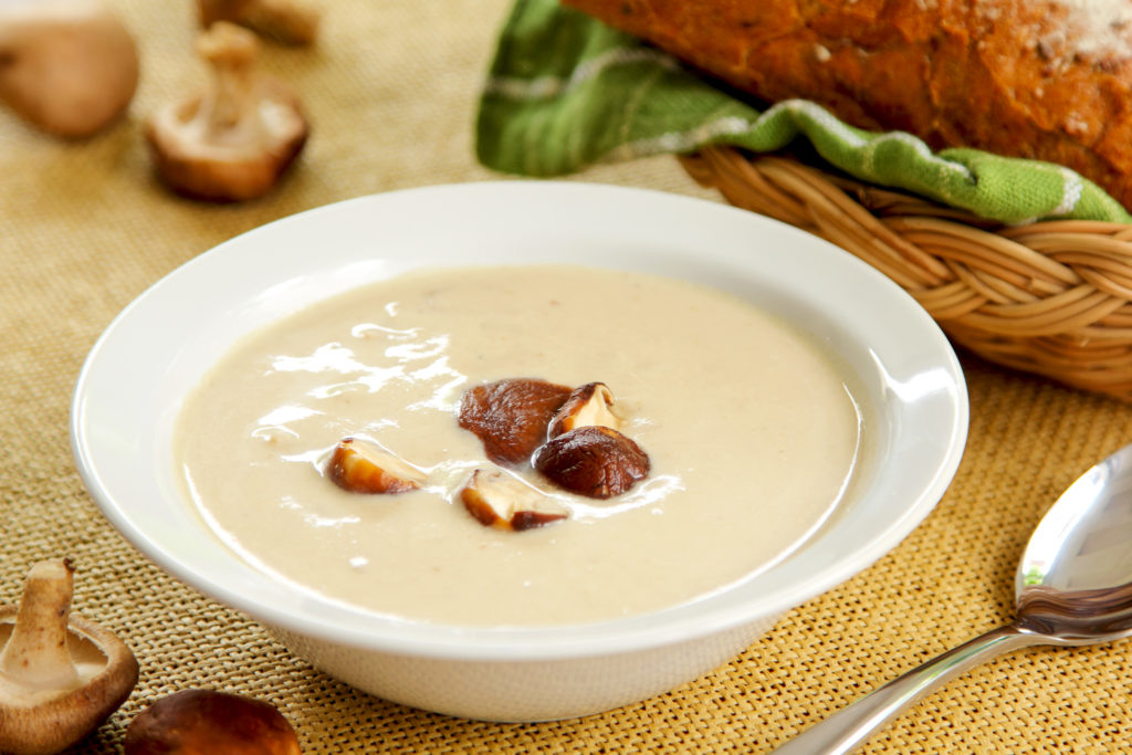 crema de champiñones