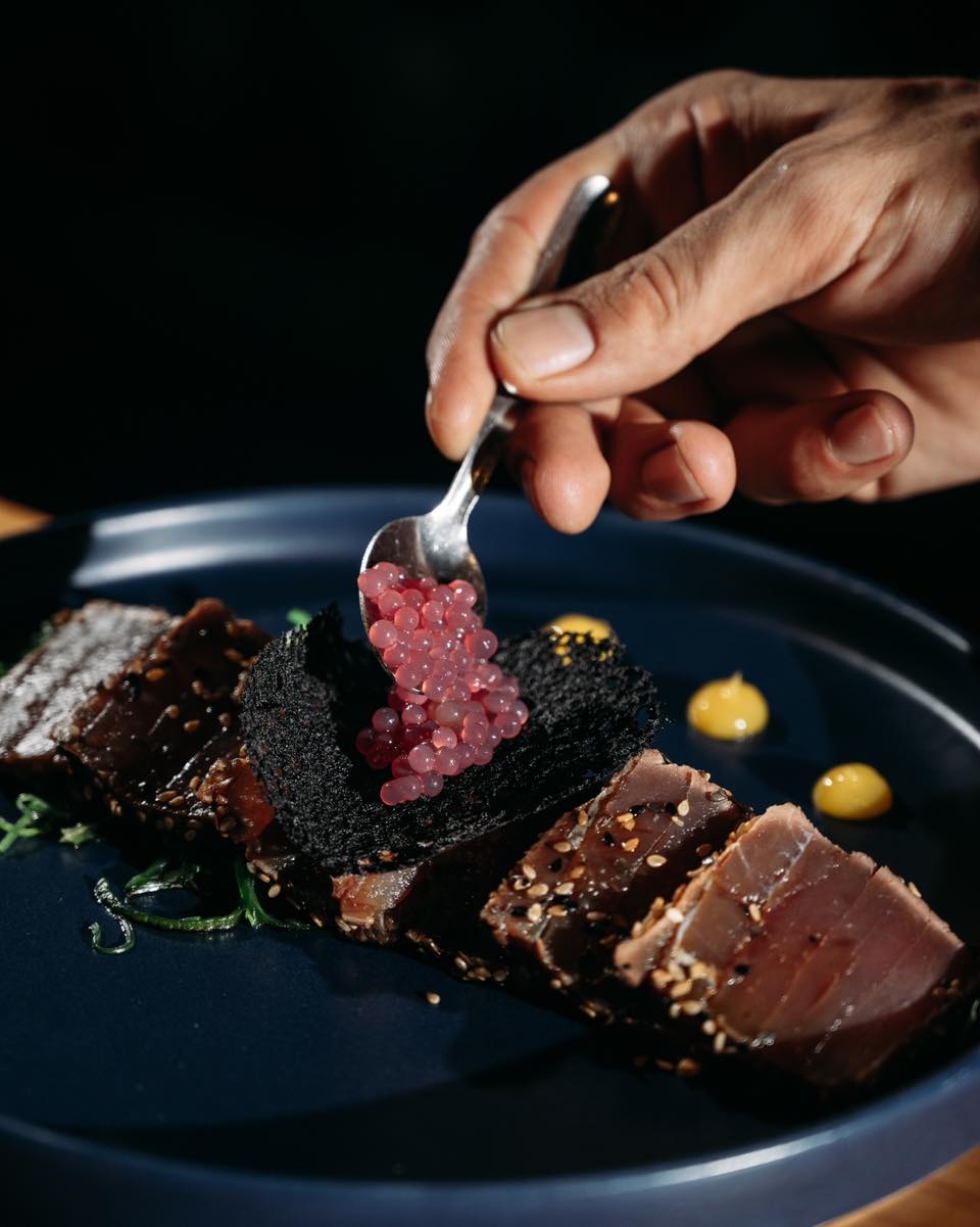 Tataki de Atún - Puerto Cristal Málaga