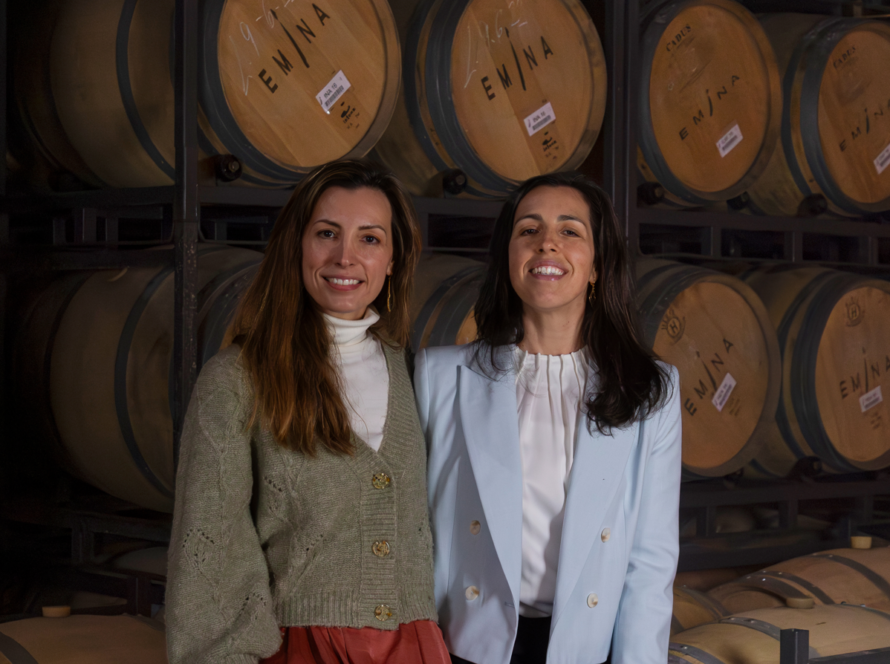 Paloma Moro y Beatriz Moro. presidentas de bodega Emina y Bodega Win Sin Alcohol Respectivamente