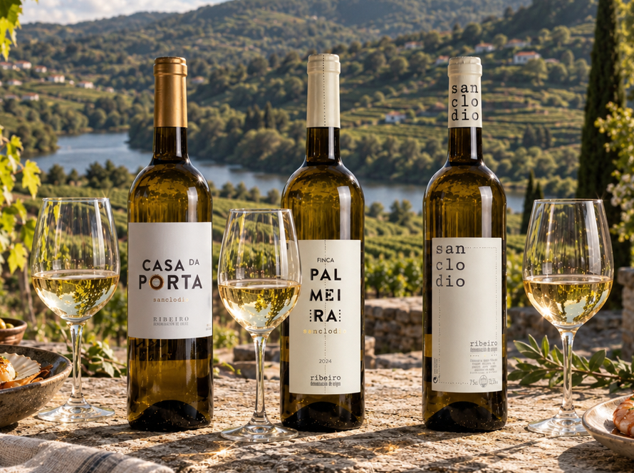 sanclodio, casa da porta y finca pesqueira - bodega sanclodio, ribeiro